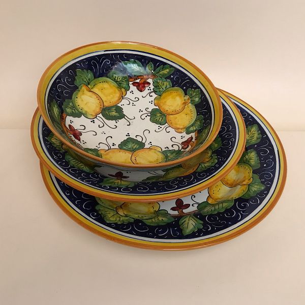 SET OF SOUP OR PASTA BOWLS CM.22D, DESIGN:LIMONI COSIMO