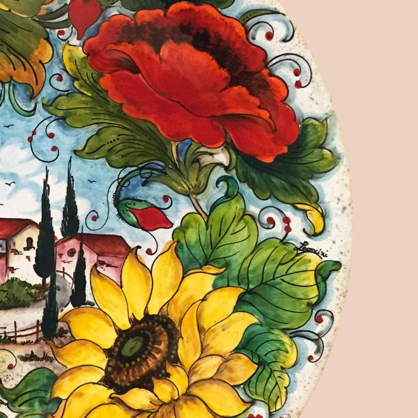 Italian Hand Painted Pottery plates